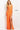 Low V neck orange prom dress 08674