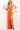 Orange nude lace high slit prom dress 08674