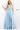 Halter neckline blue prom dress 08682