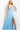 Light blue maxi prom dress with a slit 08682