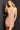 Jovani 08692 Nude Pink Beaded Plunging Neck Short Dress