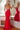 backless red dress 09009