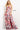Print pleated bodice prom dress 09029