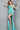 fitted green dress 09045
