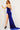 velvet high slit dress 09056