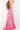 pink backless dress 09113