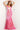 pink beaded dress 09113