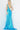blue backless dress 09113