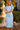 fitted blue dress 09168