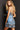 blue short dress 09340