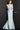 Jovani 09420 Silver Three Quarter Sleeve Mermaid Evening Dress