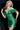 green short dress 09617