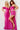 pink beaded dress 09618