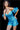 Jovani 09633 Turquoise Off the Shoulder Sequin Romper