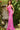 hot pink beaded dress 09693