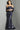fitted navy dress 09695