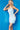 Light blue spaghetti strap homecoming dress 09696