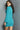 teal fitted dress 09730