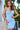 blue fitted dress 09745