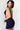 navy backless dress 09892