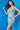 Blue multi beaded short dress 09907