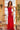red fitted dress 09917