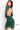 Emerald open back Jovani cocktail dress 1740
