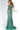 Green sheath Jovani mob and evening dress 1974