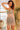 nude and green beaded dress 22292