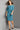 teal long sleeve dress 07442