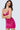 fuchsia short beaded dress 22526 