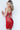 red fitted dress 22526