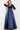 Three quarter sleeve evening gown 22563
