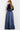 Close back navy evening dress 22563