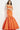 orange evening dress 22586