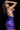 Side cut outs purple cocktail dress 22705