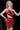 Red one shoulder short dress 22705