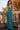 green fitted dress 22811