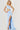 blue cut out dress 22853