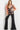 Orange Black Two Piece Evening Pant Suit 23002