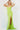Lime beaded dress 23148