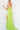 lime high slit dress 23148