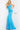Form fitting long turquoise Jovani prom dress 3263