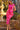 fuchsia short dress 23856