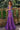 purple one shoulder dress 24098