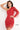 Red beaded Jovani cocktail dress 2645