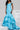 31100 blue fitted dress