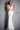 White plunging neck Jovani prom dress 3180