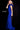 deep royal sweeping train one shoulder dress 32602