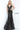 black fitted long prom dress 3675